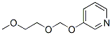 (9ci)-3-[(2-甲氧基乙氧基)甲氧基]-吡啶结构式_535976-14-8结构式