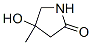 4-Hydroxy-4-methylpyrrolidin-2-one Structure,53598-98-4Structure