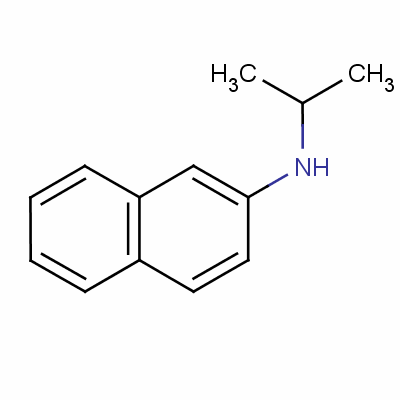 N-(异丙基)萘-2-胺结构式_53622-39-2结构式