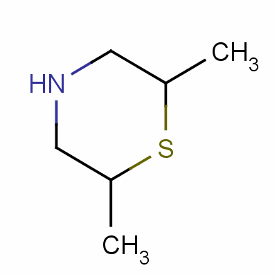 2,6-Dimethylthiomorpholine Structure,53651-62-0Structure