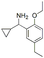 Benzenemethanamine,alpha-cyclopropyl-2-ethoxy-5-ethyl-(9ci) Structure,536694-10-7Structure