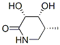 (3r,4r,5r)-(9ci)-3,4-二羟基-5-甲基-2-哌啶酮结构式_536744-86-2结构式