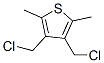 3,4-Bis(chloromethyl)-2,5-dimethylthiophene Structure,5368-70-7Structure