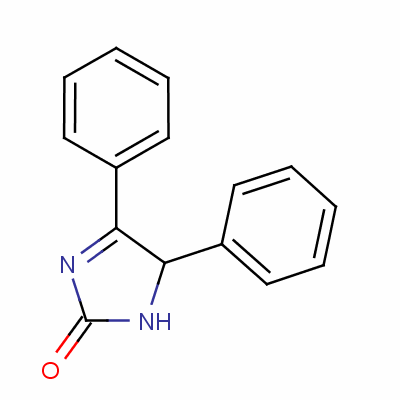 1,5-Dihydro-4,5-diphenyl-2h-imidazol-2-one Structure,53684-56-3Structure