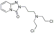 2-[3-[Bis(2-chloroethyl)amino]propyl]-1,2,4-triazolo[4,3-a]pyridin-3(2h)-one Structure,53689-10-4Structure