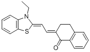 (2E)-2-[(2z)-2-(3-ethyl-1,3-benzothiazol-2(3h)-ylidene)ethylidene]-3,4-dihydronaphthalen-1(2h)-one Structure,53704-21-5Structure