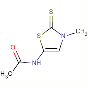 N-(2,3-dihydro-3-methyl-2-thioxo-5-thiazolyl)acetamide Structure,53744-49-3Structure