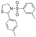 (9CI)-2-(4-甲基苯基)-3-[(3-甲基苯基)磺酰基]-噻唑烷结构式_537677-93-3结构式