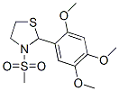 (9CI)-3-(甲基磺酰基)-2-(2,4,5-三甲氧基苯基)-噻唑烷结构式_537678-36-7结构式