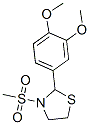 Thiazolidine, 2-(3,4-dimethoxyphenyl)-3-(methylsulfonyl)- (9ci) Structure,537678-38-9Structure