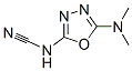 (9ci)-[5-(二甲基氨基)-1,3,4-噁二唑-2-基]-氨腈结构式_537698-26-3结构式
