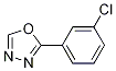 2-(3-Chlorophenyl)-1,3,4-oxadiazole Structure,5378-33-6Structure