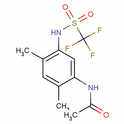 氟磺酰草胺结构式_53780-34-0结构式