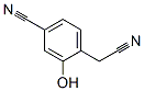 Benzeneacetonitrile,4-cyano-2-hydroxy- (9ci) Structure,538342-37-9Structure