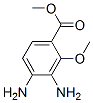 Benzoic acid,3,4-diamino-2-methoxy-,methyl ester (9ci) Structure,538372-37-1Structure