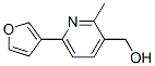 6-(3-Furanyl)-3-hydroxymethyl-2-methylpyridine Structure,53913-06-7Structure