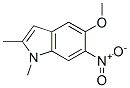 6-Nitro-5-methoxy-1,2-dimethylindole Structure,53918-84-6Structure