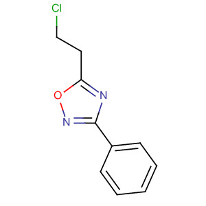 1,2,4-Oxadiazole,5-(2-chloroethyl)-3-phenyl Structure,53919-74-7Structure