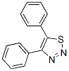 4,5-Diphenyl-1,2,3-thiadiazole Structure,5393-99-7Structure