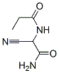 n-(2-氨基-1-氰基-2-氧代乙基)-丙酰胺结构式_53943-34-3结构式