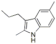 2,5-Dimethyl-3-propyl-1h-indole Structure,53955-22-9Structure