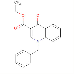 Ethyl 1-benzyl-4-oxo-1,4-dihydroquinoline-3-carboxylate Structure,53977-02-9Structure