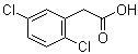 2-(2,5-Dichlorophenyl)acetic acid Structure,5398-79-8Structure