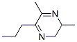 Pyrazine,2,3-dihydro-2,6-dimethyl-5-propyl- (9ci) Structure,539826-66-9Structure