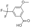 3-Methoxy-5-(trifluoromethyl)benzoic acid Structure,53985-48-1Structure