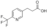 3-[6-(Trifluoromethyl)pyridin-3-yl]propanoic acid Structure,539855-70-4Structure