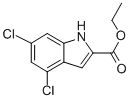 Ethyl 4,6-dichloroindole-2-carboxylate Structure,53995-82-7Structure