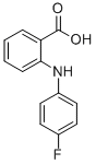 N-(4-fluorophenyl)anthranilic acid Structure,54-60-4Structure