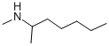 N,1-dimethylhexylamine Structure,540-43-2Structure