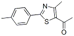 1-[4-Methyl-2-(4-methylphenyl)-5-thiazolyl]ethanone Structure,54001-03-5Structure