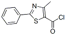 4-Methyl-2-phenyl-1,3-thiazole-5-carbonyl chloride Structure,54001-18-2Structure