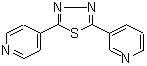 2.5-Bis(4-pyridyl)-1.3.4-thiadiazole Structure,54010-21-8Structure