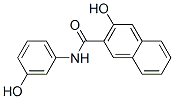 3-Hydroxy-N-(3-hydroxyphenyl)naphthalene-2-carboxamide Structure,54023-77-7Structure