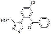 5-Chloro-2-(3-hydroxymethyl-4H-1,2,4-triazol-4-yl)benzophenone Structure,54041-98-4Structure