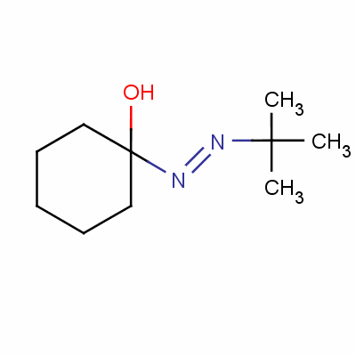 1-[(1,1-Dimethylethyl)azo]cyclohexan-1-ol Structure,54043-65-1Structure