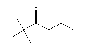 2,2-二甲基-3-己酮结构式_5405-79-8结构式