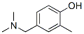 (9ci)-4-[(二甲基氨基)甲基]-2-甲基苯酚结构式_540510-97-2结构式