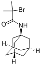 N1-(1-adamantyl)-2-bromo-2-methylpropanamide Structure,54059-85-7Structure