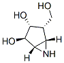 (1s,2r,3r,4s,5s)-(9ci)-4-(羟基甲基)-6-氮杂双环[3.1.0]己烷-2,3-二醇结构式_540776-10-1结构式