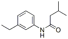 Butanamide,n-(3-ethylphenyl)-3-methyl-(9ci) Structure,540800-14-4Structure