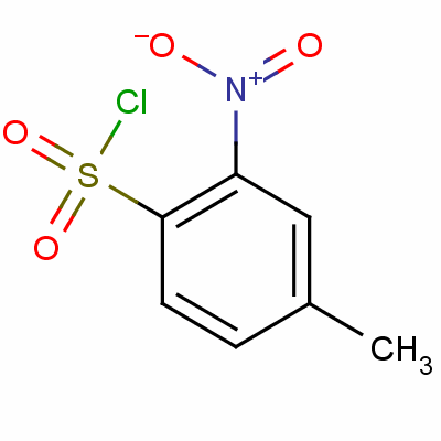 2-硝基-对甲苯磺酰氯结构式_54090-41-4结构式