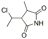 3-(1-Chloroethyl)-4-methyl-2,5-pyrrolidinedione Structure,54124-15-1Structure