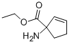 2-Cyclopentene-1-carboxylicacid,1-amino-,ethylester(9ci) Structure,541506-73-4Structure