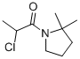 (9CI)-1-(2-氯-1-氧代丙基)-2,2-二甲基-吡咯烷结构式_54152-23-7结构式