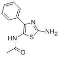 N-(2-amino-4-phenyl-1,3-thiazol-5-yl)acetamide Structure,54167-89-4Structure