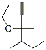1-Hexyne,3-ethoxy-3,4-dimethyl- Structure,54244-91-6Structure